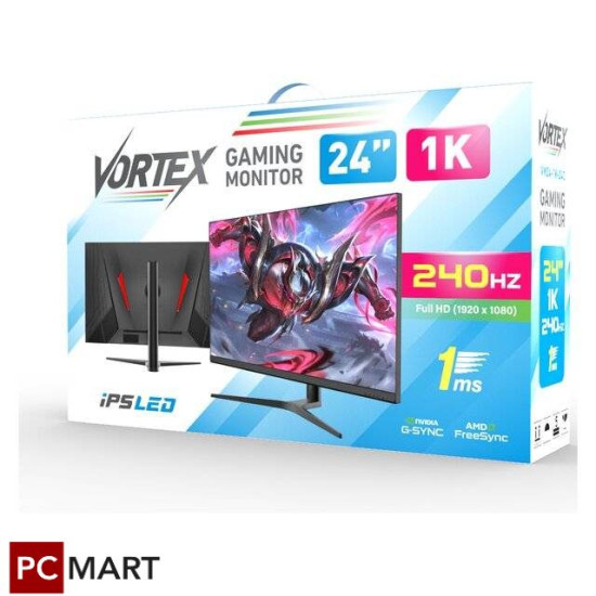 Vortex 24" IPS Full HD 240Hz Gaming Monitor