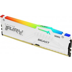 RAM DDR5 2x32GB 5200MHz CL40 FURY KINGSTON RGB XMP White