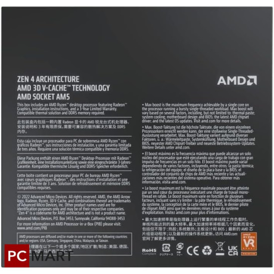 AMD Ryzen™ 9 7950X3D Desktop Processor BOX