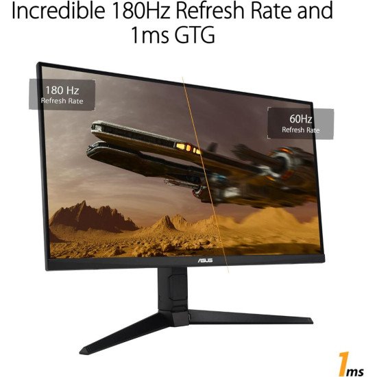 ASUS TUF Gaming 27” 1440P Monitor (VG27AQL3A) - QHD (2560 x 1440), 180Hz