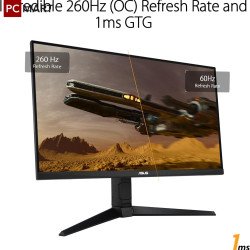 ASUS TUF Gaming 27” 1440P Gaming Monitor (VG27AQML1A) - QHD (2560 x 1440), 260Hz