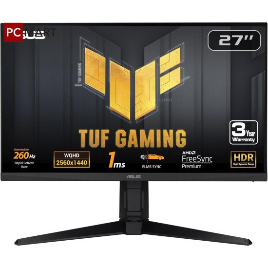 ASUS TUF Gaming 27” 1440P Gaming Monitor (VG27AQML1A) - QHD (2560 x 1440), 260Hz