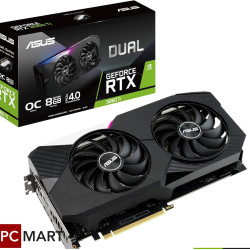 ASUS Dual GeForce RTX 3060 Ti Plus GDDR6X OC Edition 8GB