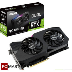 ASUS Dual GeForce RTX 3060 Ti Plus GDDR6X OC Edition 8GB