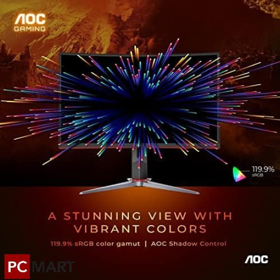 AOC C27G4Z 27 FHD (1920x1080) 240Hz 0.3Ms Fast VA Curved