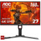 AOC U27G3X 27 4K (3840x2160) 160Hz 1Ms IPS Flat