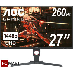 AOC Q27G3Z 27 2K (2560x1440) 260Hz 0.5Ms IPS Flat