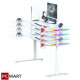 Dragon War GT-015 L Shape Height Adjustable Gaming Desk (White) Dragon War GT-015 L Shape Height Adjustable Gaming Desk (White)