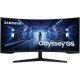 SAMSUNG 34" Odyssey G5 Ultra-Wide Gaming Monitor with 1000R Curved Screen, 165Hz, 1ms, FreeSync Premium, WQHD, LC34G55TWWNXZA, 2020, Black