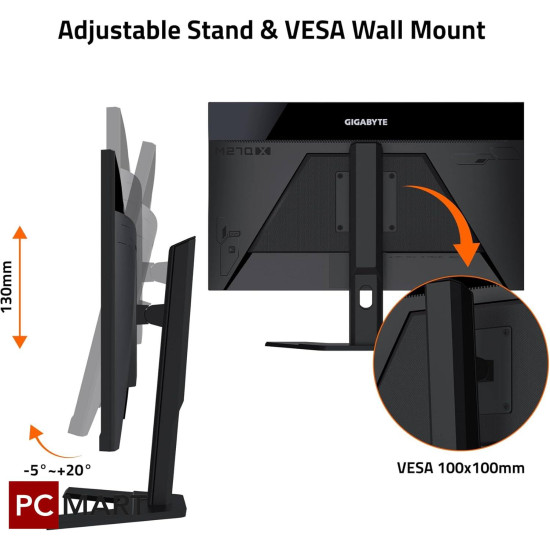 Gigabyte M27Q X 2K QHD (2560 x 1440) 1Ms 240Hz IPS Edge , Gaming Monitor