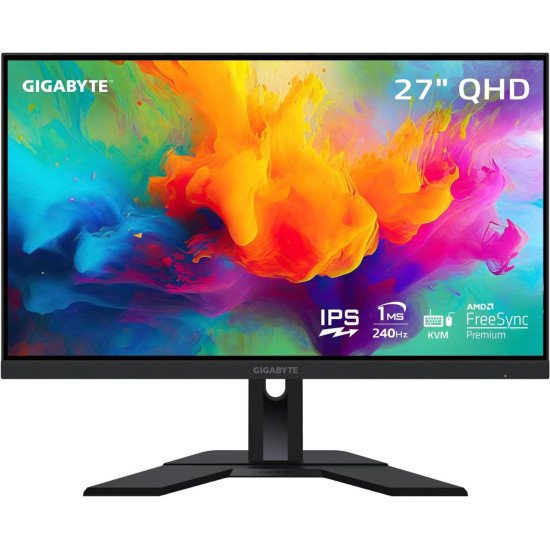 Gigabyte M27Q X 2K QHD (2560 x 1440) 1Ms 240Hz IPS Edge , Gaming Monitor