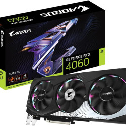 Gigabyte NVIDIA GeForce RTX 4060 AORUS Elite Graphics Card - 8GB