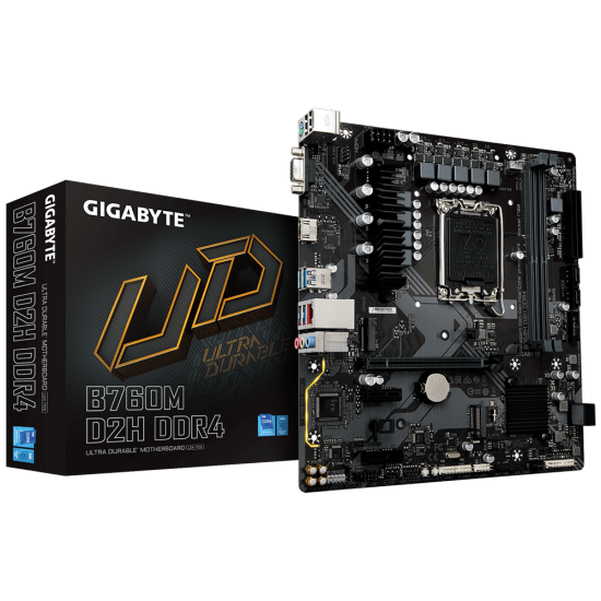 Gigabyte B760M D2H DDR4 (rev. 1.0) Motherboard