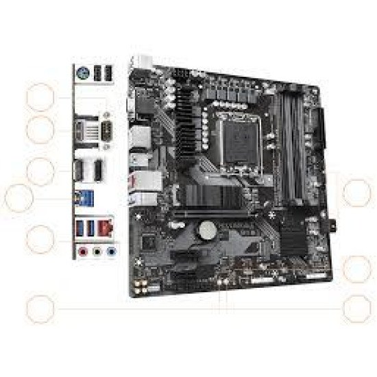 Gigabyte B760M DS3H DDR4 LGA 1700 Micro-ATX Motherboard