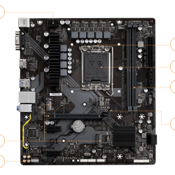 Gigabyte B760M D2H DDR4 (rev. 1.0) Motherboard