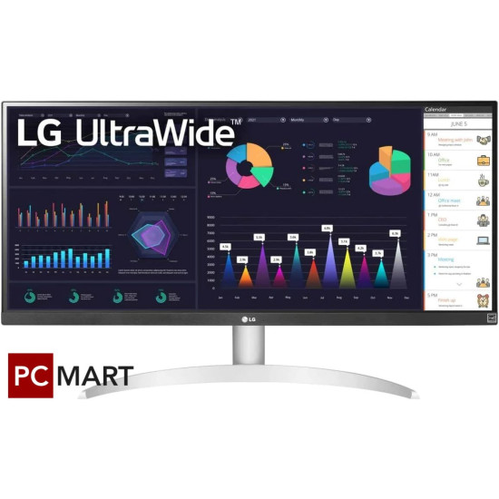 LG UltraWide 29WQ600-W 29 Inch FHD , 100Hz (2560 x 1080) IPS 5Ms Flat