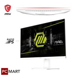 MSI MAG 274QRFW 27 Inch 2K WQHD Gaming Monitor - 2560 x 1440 Rapid IPS Panel, 180 Hz