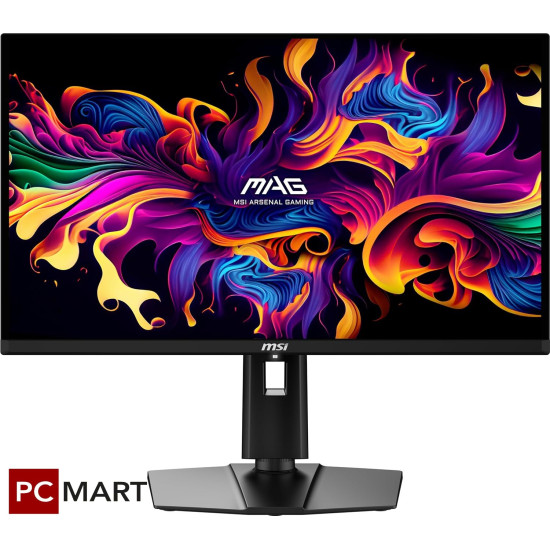 MSI MAG 271QPX QD-OLED, 27 OLED Gaming Monitor, 2560 x 1440 (QHD), OLED 0.03ms Response time, 360Hz