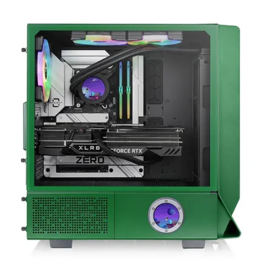 Thermaltake Ceres 350 MX Tempered Glass ARGB Mid Tower E-ATX Case Snow Edition