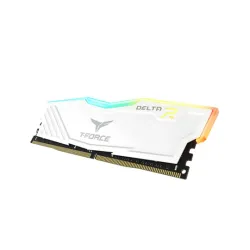 TEAMGROUP T-Force Delta RGB DDR4 Ram 16GB (2x8GB) 3600MHz CL18 - White