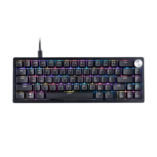 XPG Sorcerer Mini Black 65% Form Factor Triple Layered Damping Foam 66 Keys