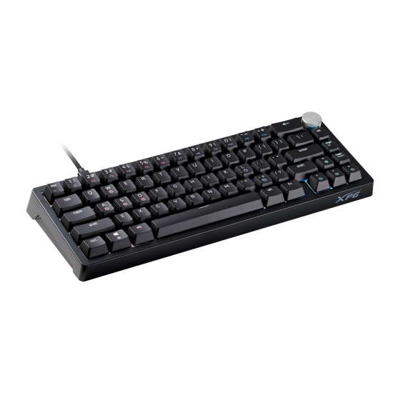 XPG Sorcerer Mini Black 65% Form Factor Triple Layered Damping Foam 66 Keys