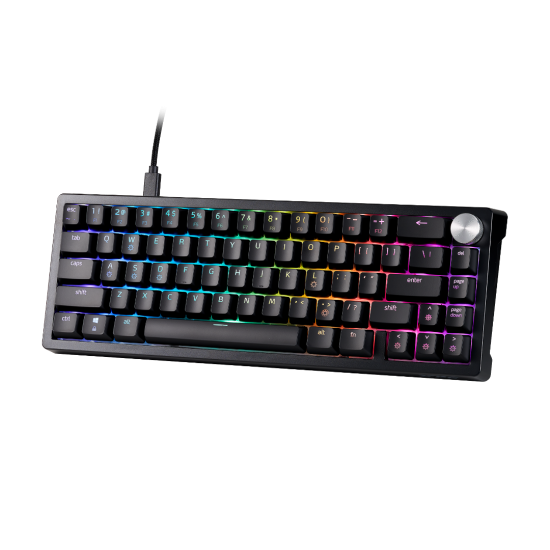 XPG Sorcerer Mini Black 65% Form Factor Triple Layered Damping Foam 66 Keys