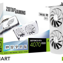 ZOTAC GAMING GeForce RTX 4070 SUPER TWIN EDGE OC WHITE Edition 12GB