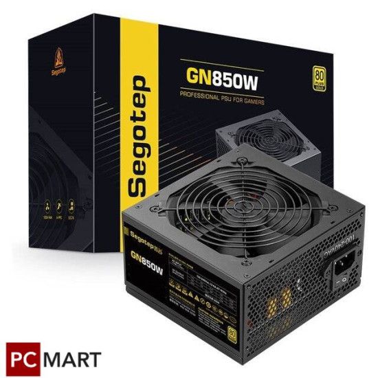 Segotep GN850W 80+ Gold 850W PSU (Black)