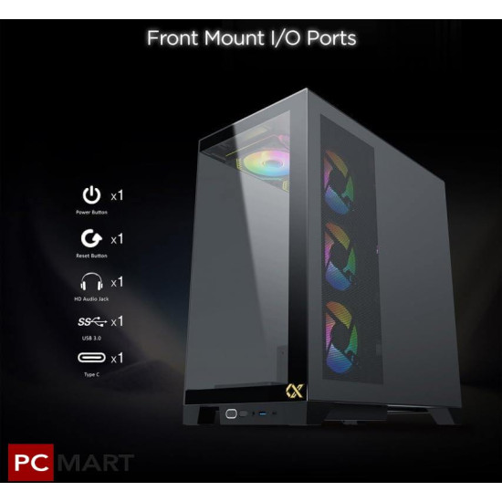 Xigmatek Endorphin Ultra Mid Tower Case - Black Xigmatek Endorphin Ultra Mid Tower Case - Black