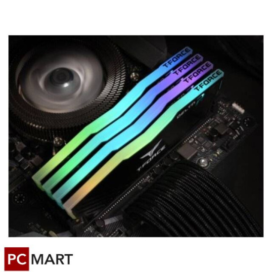 T-Force Delta 16GB RGB (2 x 8GB) DDR4 3600MHz RAM (Black)