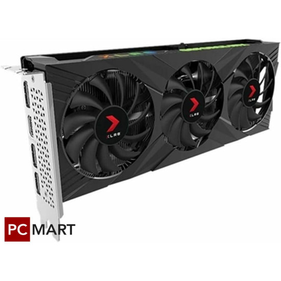 PNY GeForce RTX™ 4060 8GB XLR8 Gaming VERTO™ Triple Fan PNY GeForce RTX™ 4060 8GB XLR8 Gaming VERTO™ Triple Fan
