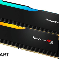 G.SKILL Ripjaws M5 RGB DDR5 96GB (2x48GB) 6400MHz CL32, Intel XMP 3.0 - Black