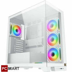 Xigmatek Endorphin Ultra Arctic Mid Tower Case - White