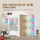 SAMA SV05 V-Nature Mid Tower Case ATX - White (BTF) SAMA SV05 V-Nature Mid Tower Case ATX - White (BTF)