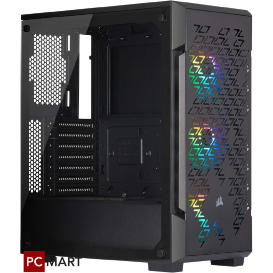 Corsair iCUE 220T RGB Airflow Mid-Tower Case Corsair iCUE 220T RGB Airflow Mid-Tower Case