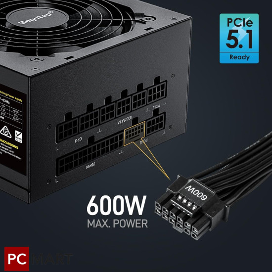 Segotep GN850W 850W Gold 80+ Non Modular, PCIe 5.0 & ATX 3.0 Segotep GN850W 850W Gold 80+ Non Modular, PCIe 5.0 & ATX 3.0