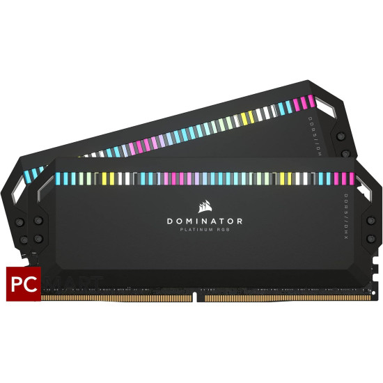 CORSAIR Dominator Platinum RGB 32GB (2x16GB) DDR5 6000MHz CL36 CORSAIR Dominator Platinum RGB 32GB (2x16GB) DDR5 6000MHz CL36