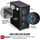 Corsair iCUE 220T RGB Airflow Mid-Tower Case Corsair iCUE 220T RGB Airflow Mid-Tower Case