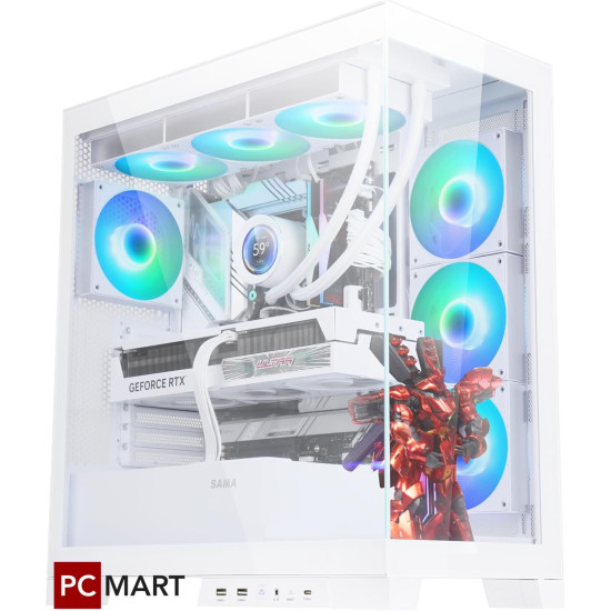 Sama Neview 2351 Mid Tower Case - White (BTF) Sama Neview 2351 Mid Tower Case - White (BTF)