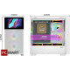 SAMA V Play 4367 Mid Tower Case ATX, With Monitor 7 inch - White (BTF)