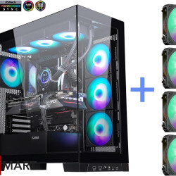 Sama Neview 2351 Mid Tower Case - Black (BTF)