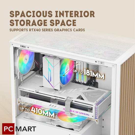 SAMA SV05 V-Nature Mid Tower Case ATX - White (BTF) SAMA SV05 V-Nature Mid Tower Case ATX - White (BTF)