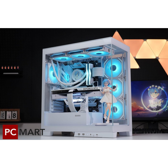 Sama Neview 2351 Mid Tower Case - White (BTF) Sama Neview 2351 Mid Tower Case - White (BTF)