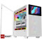 SAMA V Play 4367 Mid Tower Case ATX, With Monitor 7 inch - White (BTF)