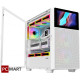 SAMA V Play 4367 Mid Tower Case ATX, With Monitor 7 inch - White (BTF)