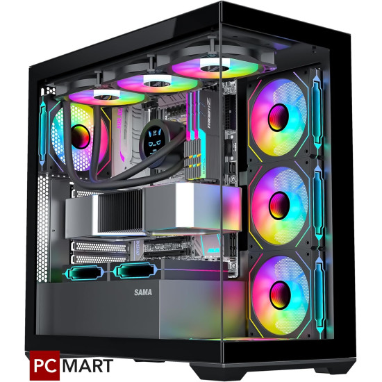 Sama SV01 Best Mid Tower ATX - Black (BTF) Sama SV01 Best Mid Tower ATX - Black (BTF)