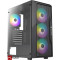 Raptor 290-XL ARCTIC HAWK RGB Mid Tower Case - Black