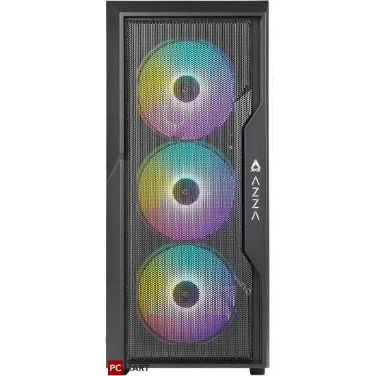Raptor 290-XL ARCTIC HAWK RGB Mid Tower Case - Black Raptor 290-XL ARCTIC HAWK RGB Mid Tower Case - Black