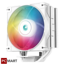 DeepCool Gammaxx AG400 [ARGB] CPU Cooler (White)